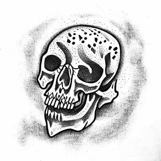 A Pickaxe Stuck In The Skull