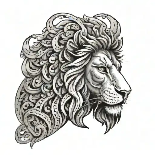 Lion And Iran And Cyrus Charter And Achaemenid