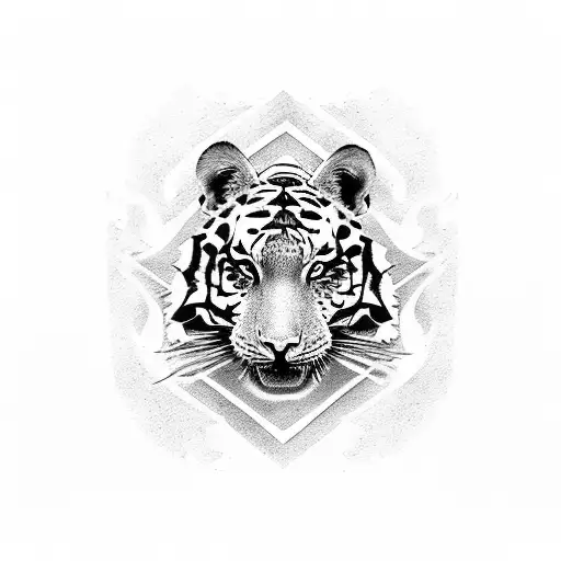 Dragon With A Tiger Face