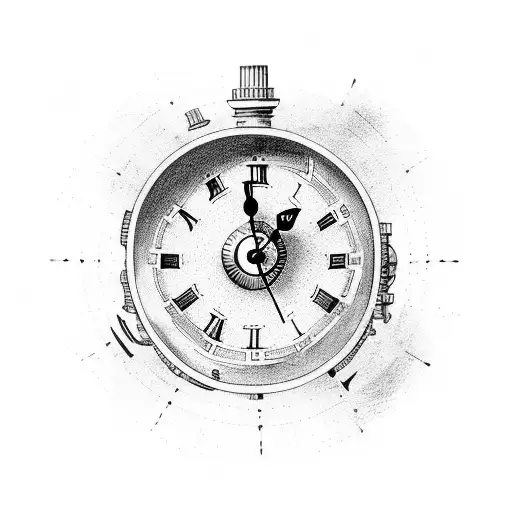 Time Old Clock Space