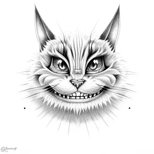 Cheshire Cat Smiling