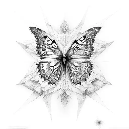 Butterflys In 3D Referencia To Sisters