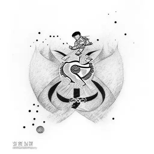 Taekwondo Back Kivk And I Love Taekwondo