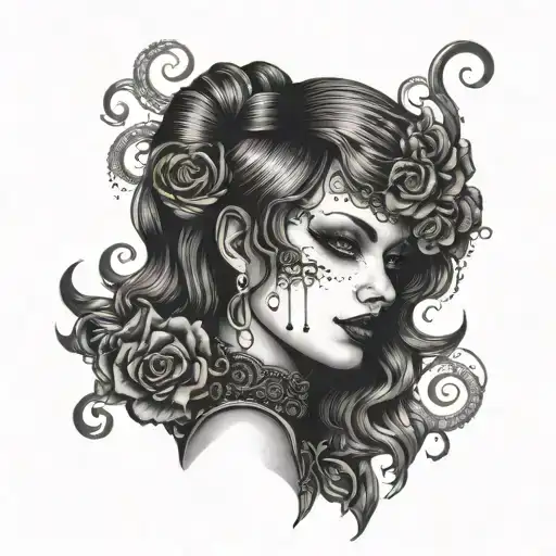 Dark Femme Fatale Goth