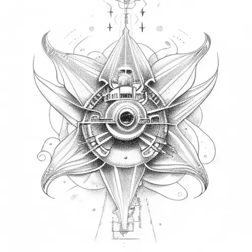 Lighthouse Stargazer Lilies And Submarine