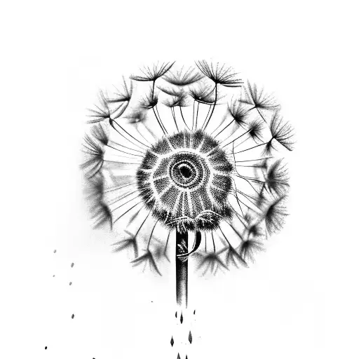 Dandelion With Dog Tags