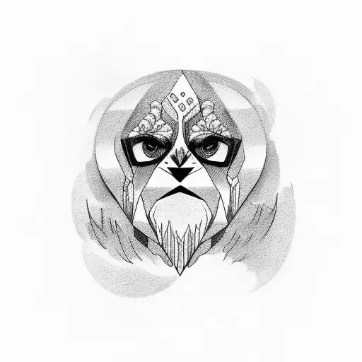 Gallo Mamado De Color Negro Y Con Barba