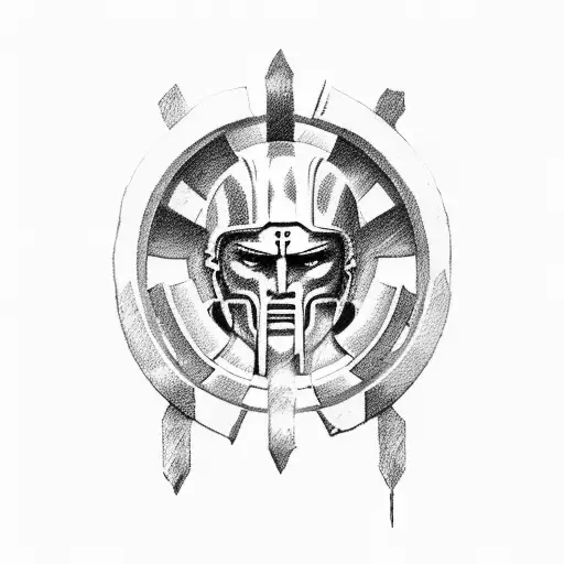 Spartan Warrior Greek Battle