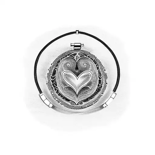 Necklace Representing Love And Family