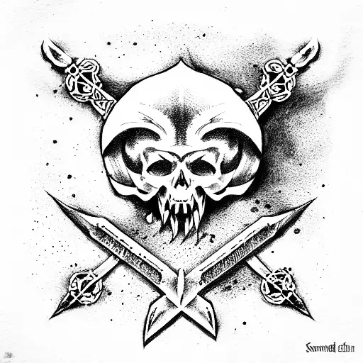 Sword And Skull