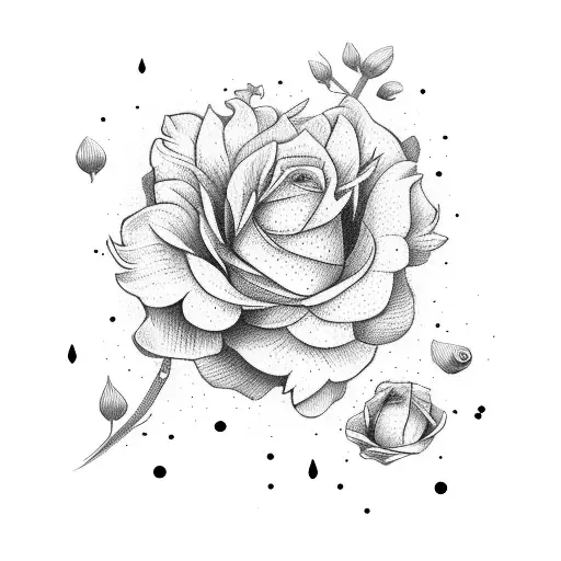 Flowers Growing On The Moon