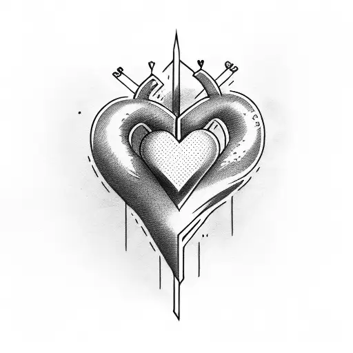 Heart With And Arrow