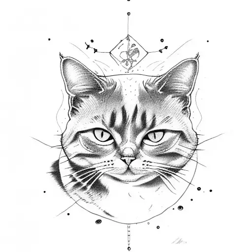 Cat Drinking Redbull