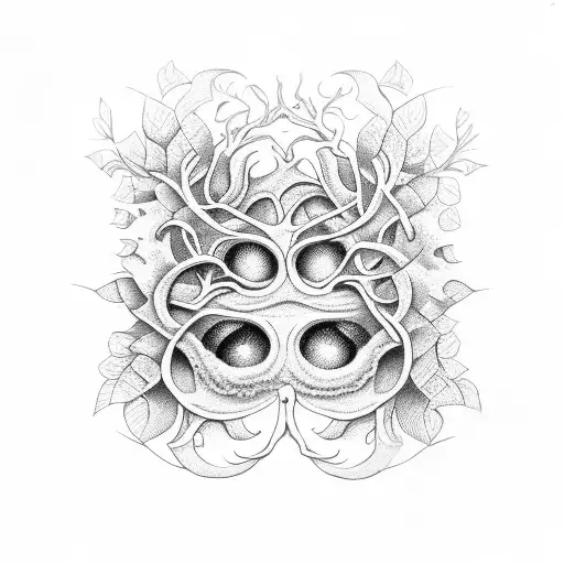 Vine From Tree On Eye