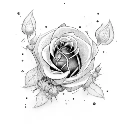 Book With 7 Roses And The Word Courage