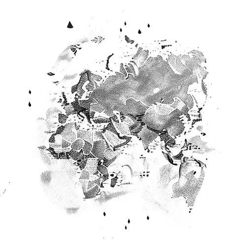 A Map Of The World With Dotted Lines Connecting Different Travel Destinations