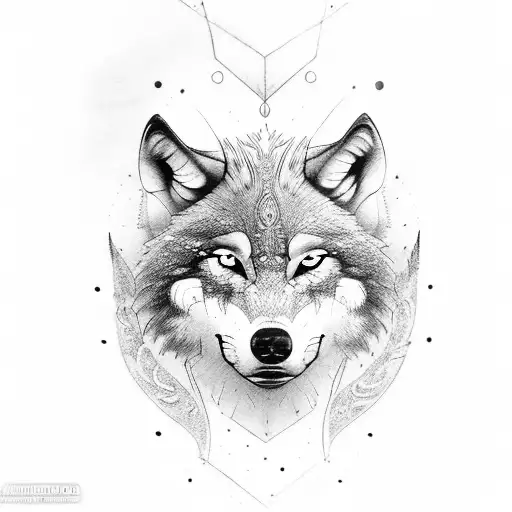 Wolf With Muzzle