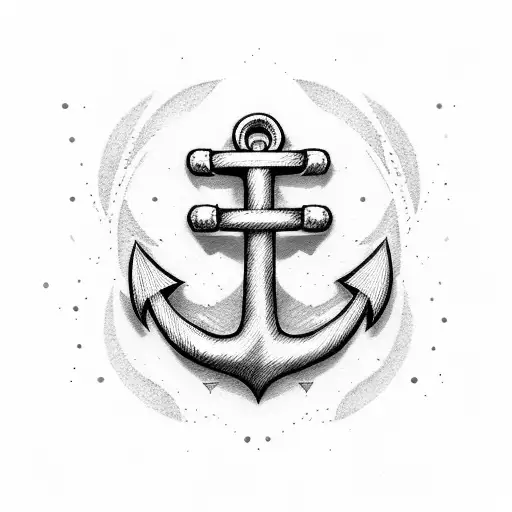 Anchor With And S In The Top