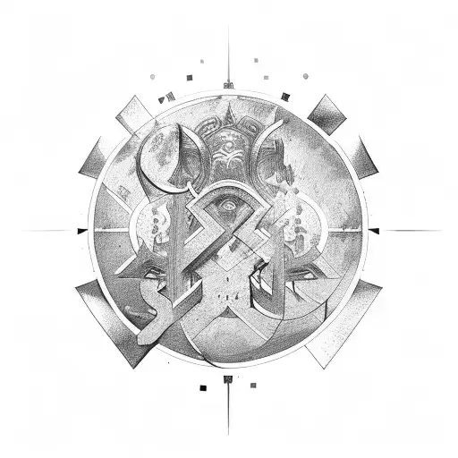 Roman Numerals With Atlas As Background