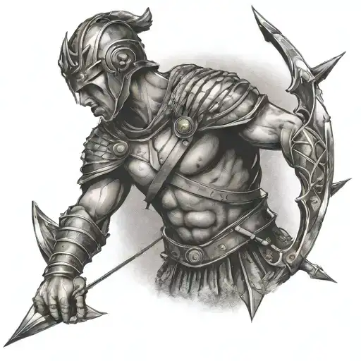 Gladiator Angel And Arrow