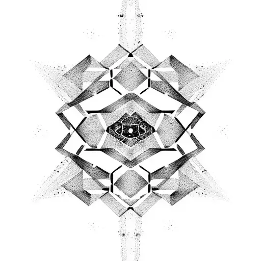 A Dotwork Tattoo Of A Galaxy With Constellations Forming The Shape Of A Dna Double Helix