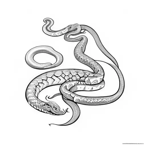 Lilly Of The Valley With Snake