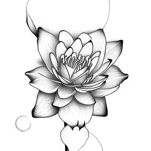 Rose Water Lily Cosmos Morning Glory