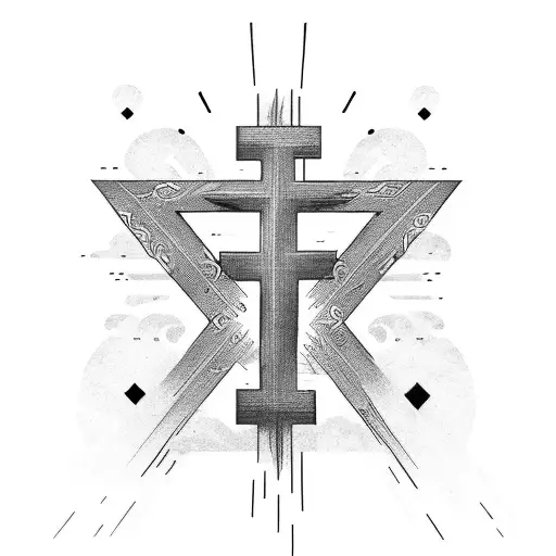 Cross With Love Yourz Text