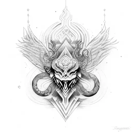 Red And Black Saggitarius