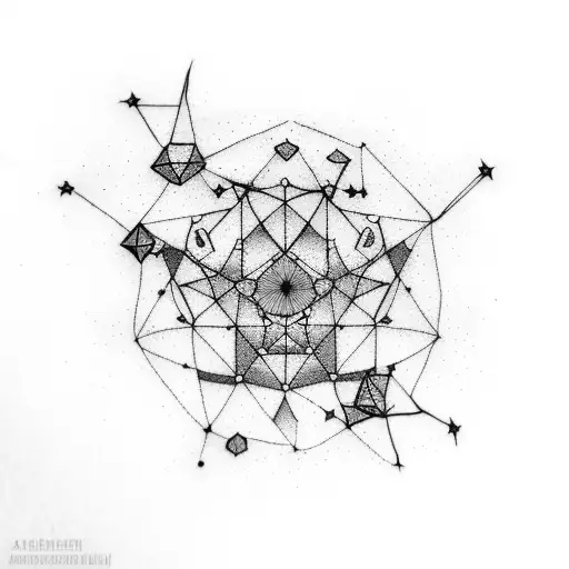 A Constellation Of Stars Spelling Out A Favorite Book Quote