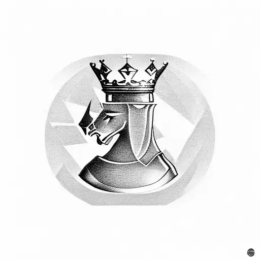A Queen Chess Piece That Says Game On Under It