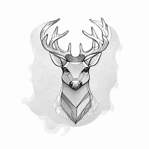Asymmetric Deer Head