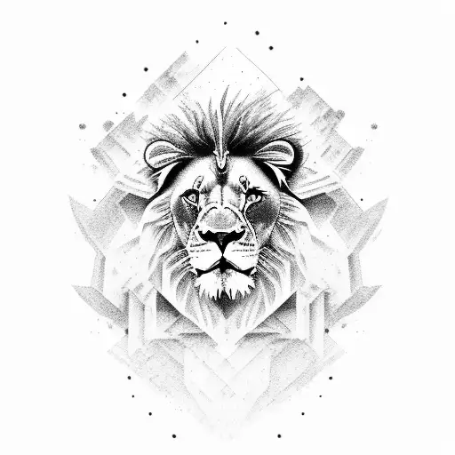 Lion With Mighty Man Of God