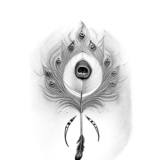 Radhika With Peacock Feather In Marathi