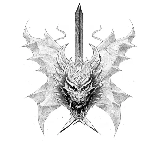 Warrior Dragon Sword