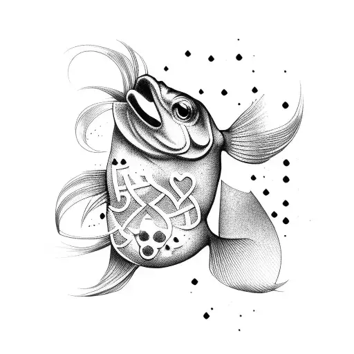 Avicii Symbol With Goldfish