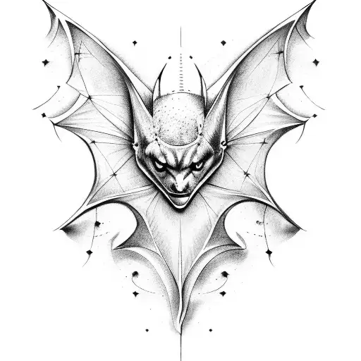 Bat With A Quote Underneath