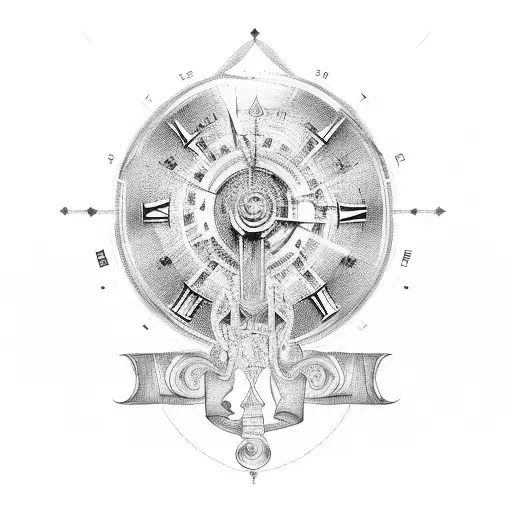 Birth Date Roman Numerals Fine Lines