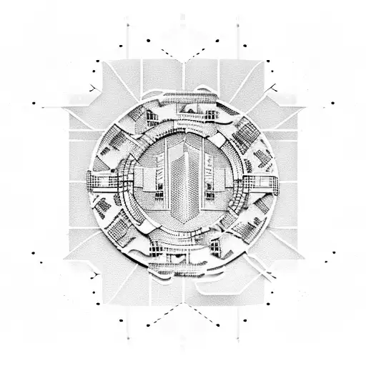 Cyberpunk Chip Design With Pcb Traces
