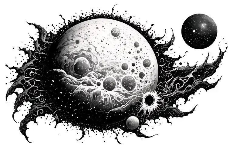 Space Ripping Through Skin