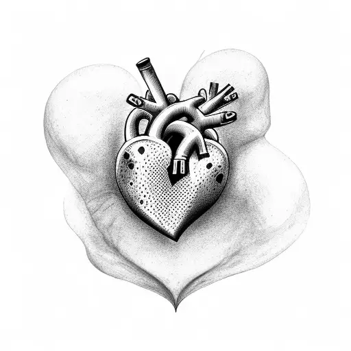 Heart With Car Parts