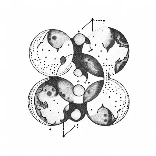 Moon Phases With Libra Constellation