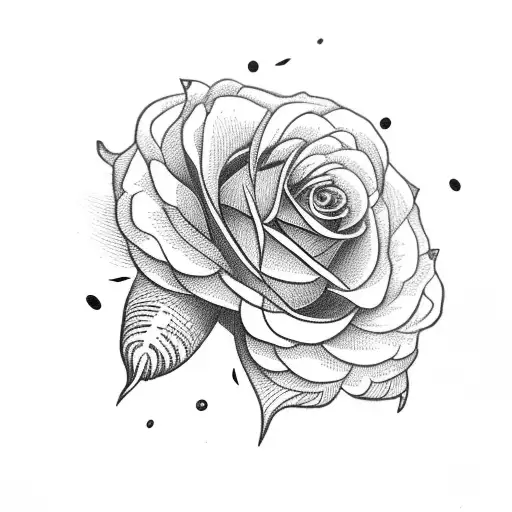 Flower With Skeleton