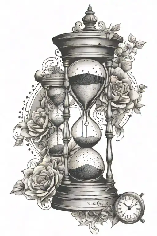 Clock Family Hourglass