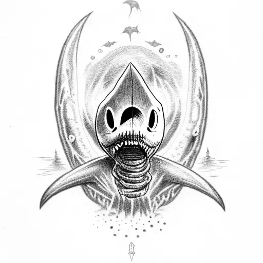 Nightmare Before Christmas Zero And Shark