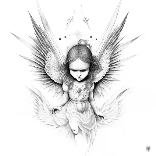 Fallen Angel Davinci Art Like