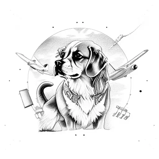 Aries Dogs Travel Airplanes