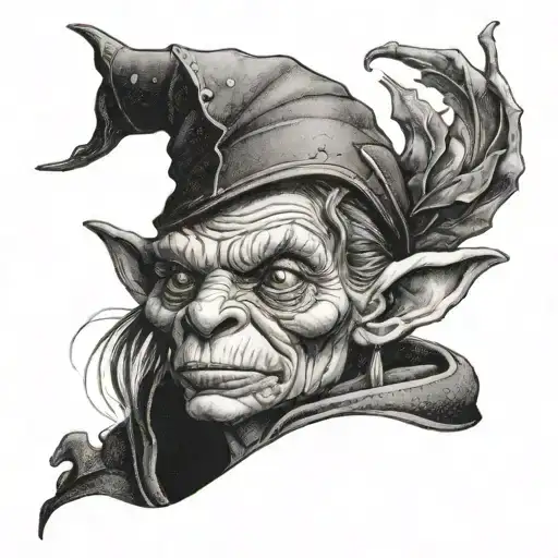 Female Goblin Wizard