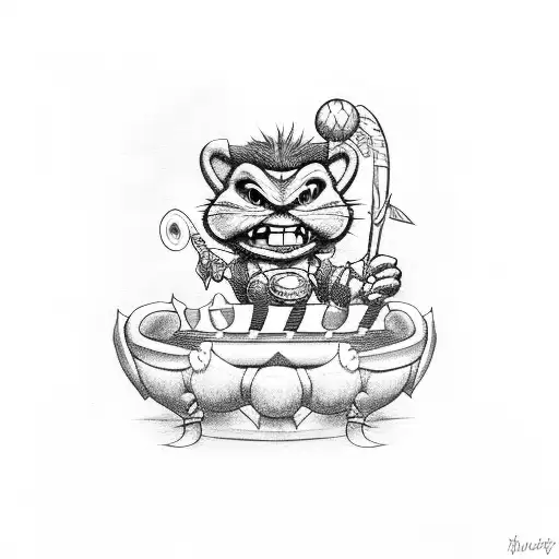 Conker From Conker's Bad Fur Day In His Throne