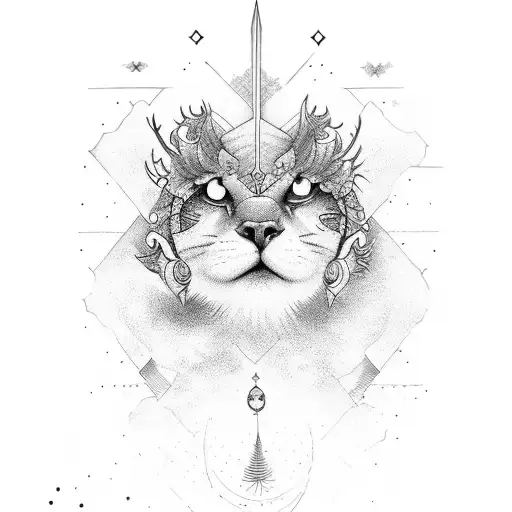 The Word Divine With Symbols That Match The Term